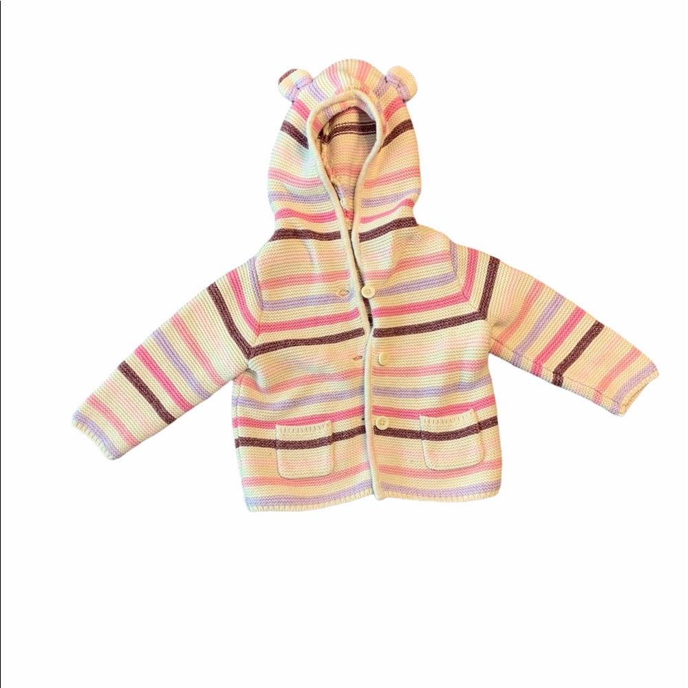 Baby Girl Sweater with hooded ears
